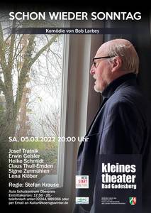 Plakat Komödie „Schon wieder Sonntag”