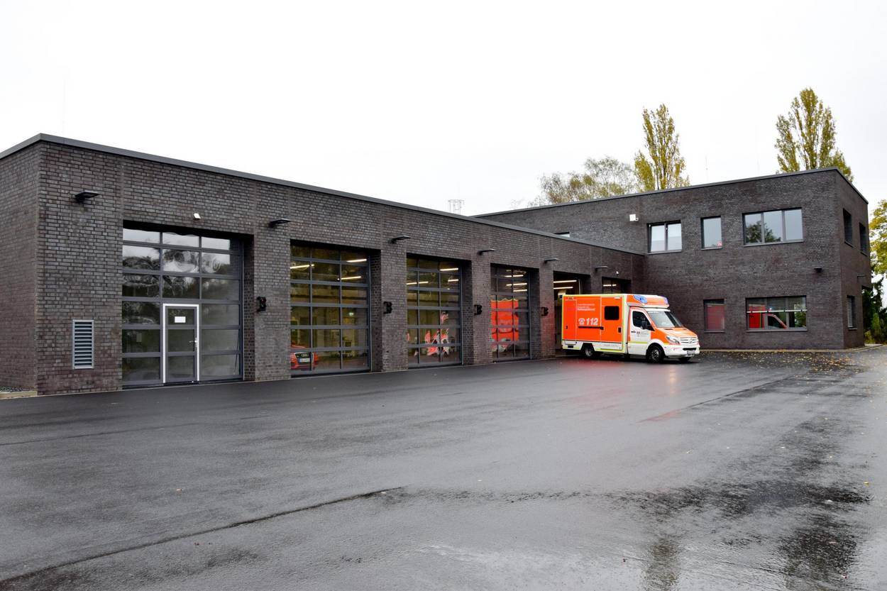 Die neue Rettungswache in Oberpleis