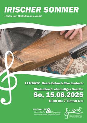 plakat musikschuleirischer sommer