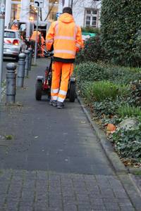 Straßenreinigunsgarbeiten