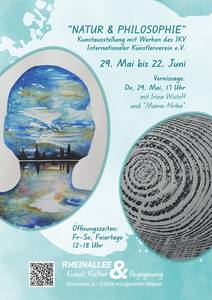 Plakat mit 2 Bildern zur Ausstellung