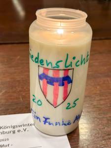 Das Friedenslicht leuchtet nun auch in der Verwaltung Das Friedenslicht leuchtet nun auch in der Verwaltung