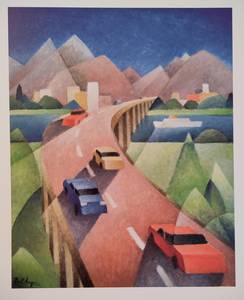 Paul Magar, Geschwungene Brücke, 1994