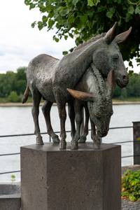 Eselsbrunnen am Rheinufer