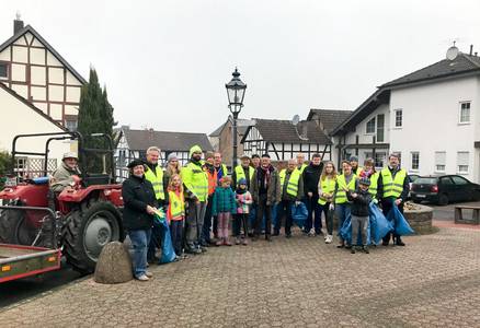 Gruppenbild des Bürgerverein Rauschendorf