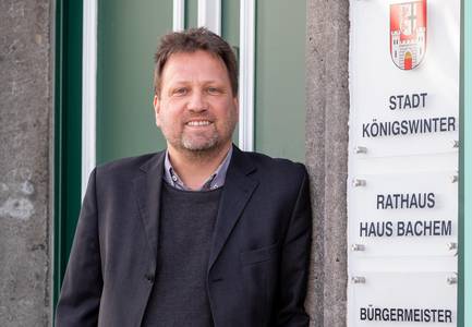 Bürgermeister Lutz Wagner freut sich auf ein Gespräch