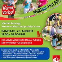 Plakat Sportoutfest 2025