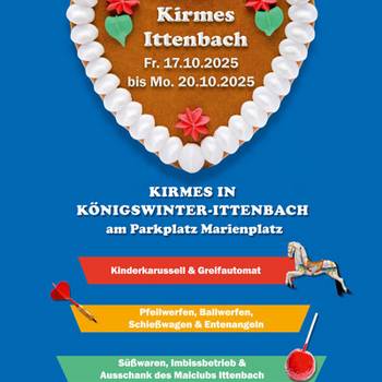 Plakat Kirmes Ittenbach kirmes2025 a1 rz ittenbach nl