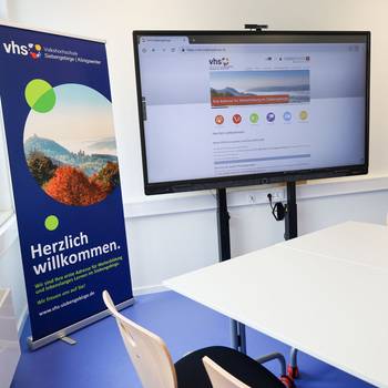 VHS Siebengebirge, Seminarraum © Stadt Königswinter/Pressestelle Ein Seminarraum der VHS Siebengebirge