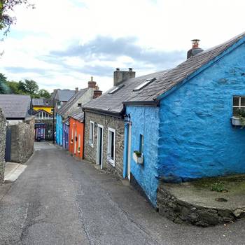 Bunte Häuser in Irland © Elke Limbach Bunte Häuser in Irland