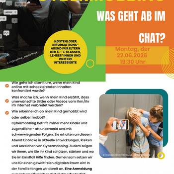 Plakat Cybermobbing