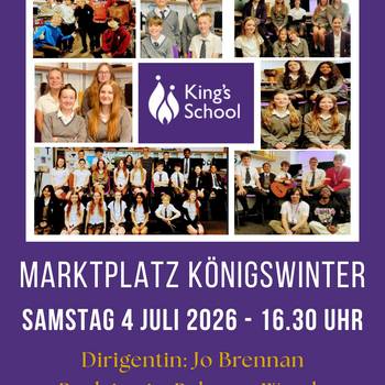 Plakat mit Bild des Jugendorchesters