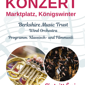 Plakat Konzert Berkshire Music Trust