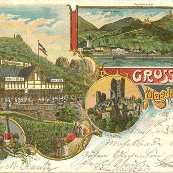 Historische Historische Ansichtskarte, um 1900, Privatbesitz