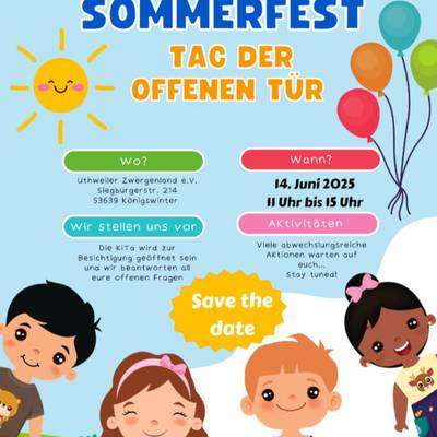 Sommerfest Zwergenland Uthweiler 14 06 2025