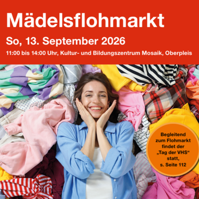 Mädelsflohmarkt Mädelsflohmarkt Plakatausschnitt
