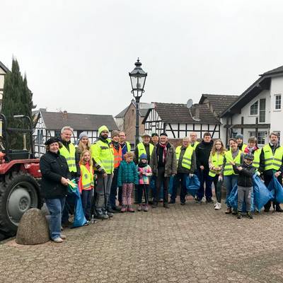 Gruppenbild des Bürgerverein Rauschendorf