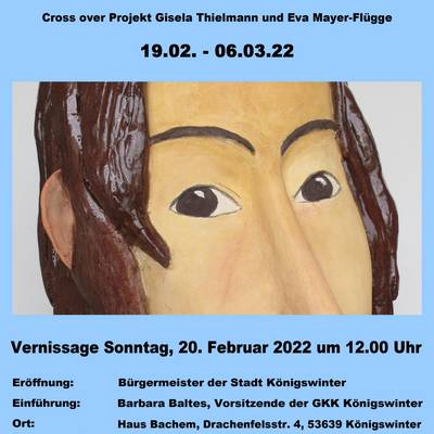 Plakat zur Kunstausstellung