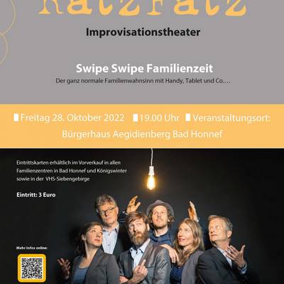 Plakat Rat Fatz Improvisationstheater