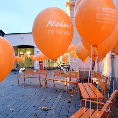 Das Statement am &#34;Orange day&#34;: Nein zu Gewalt!