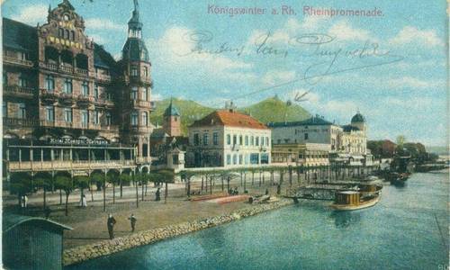 Historische Ansichtskarte, Siebengebirgsmuseum