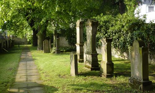 der jüdische Friedhof in Königswinter