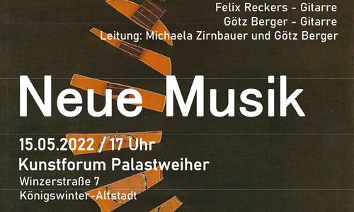 Plakat Konzert Neue Musik