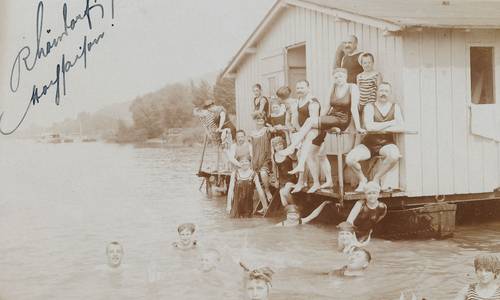 Strandbad Rhöndorf, Fotografie, um 1925