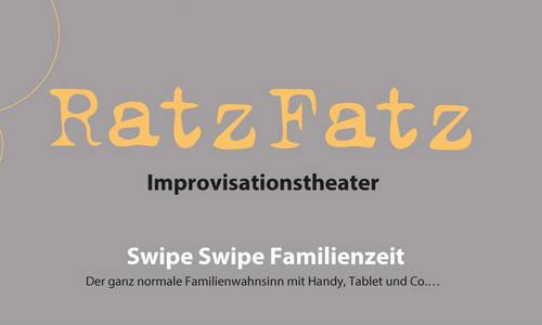 Plakat Rat Fatz Improvisationstheater