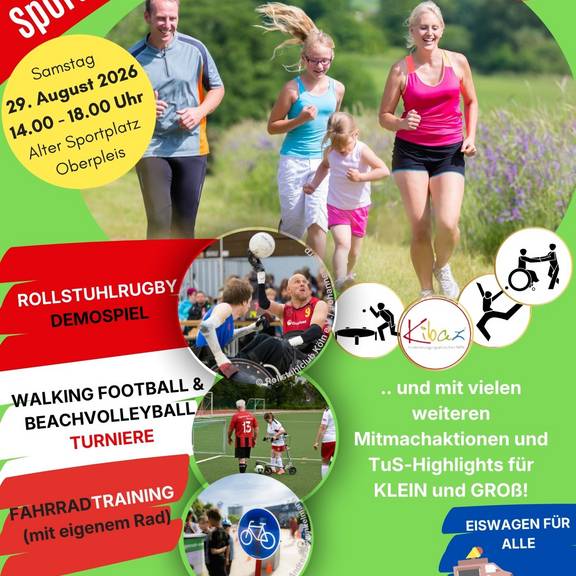 Werbeplakat TuS Sportfest 2026