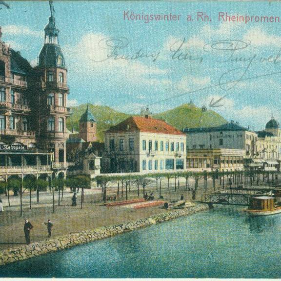 SGM Hotels Villen Historische Ansichtskarte