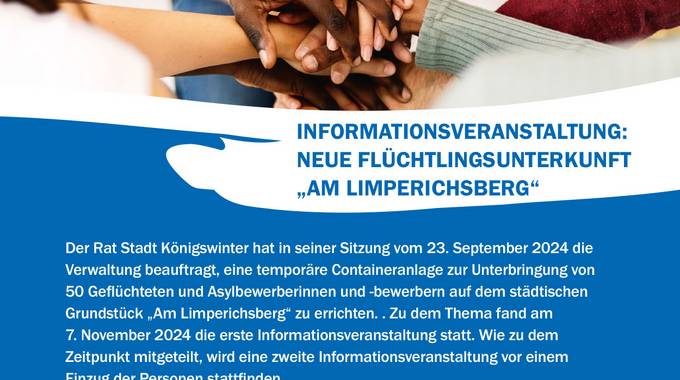 Plakat Infoveranstaltung