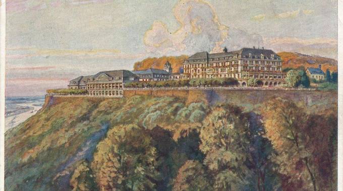 Ansichtskarte um 1930, Siebengebirgsmuseum