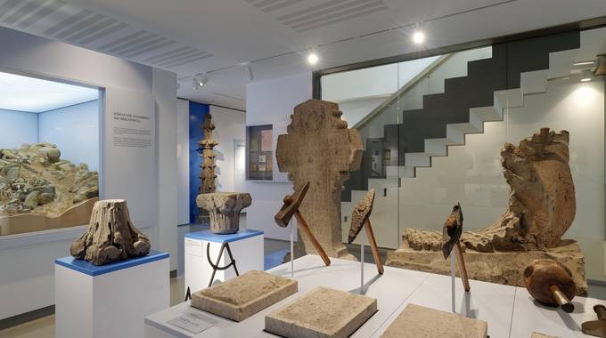Bild aus der Dauerausstellung (Bergbau), © Marc Wohlrab Bild aus der Dauerausstellung (Bergbau),